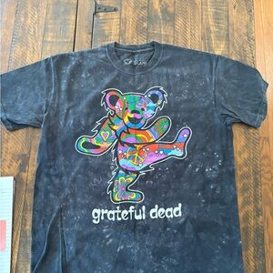 Liquid Blue Grateful Dead Logo Tee dancing bears